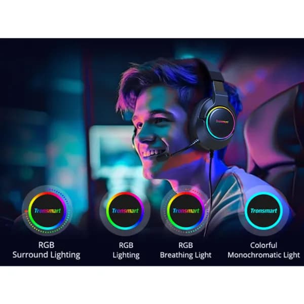 Tronsmart USB Gaming Headset, Surround Sound 7.1, No-delay & Noise-free (Killer offer - Buy 1 Get 1 Free)