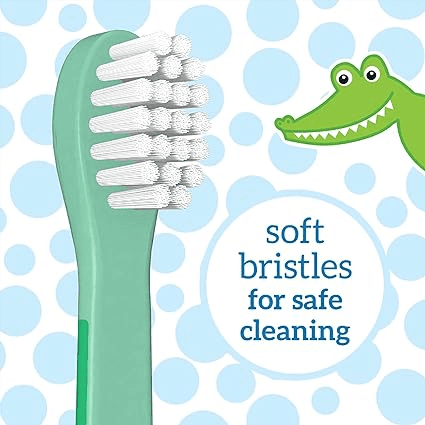 Dr Browns Infant To Toddler Toothbrush Green Crocodile