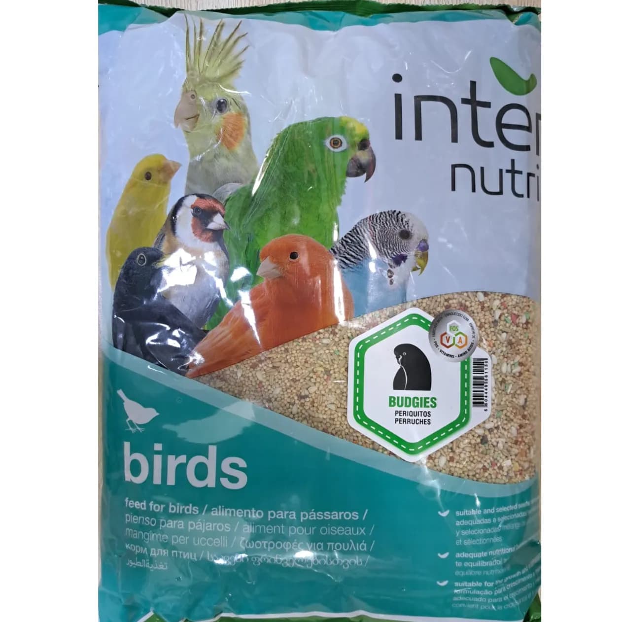 Inter Nutri Food For Budgie Birds 5kg