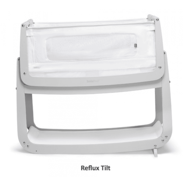 Snuz Pod4 Bedside Crib Haze Grey