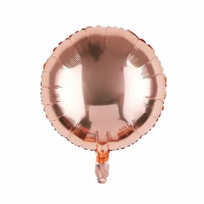 Rose Gold Helium Balloons