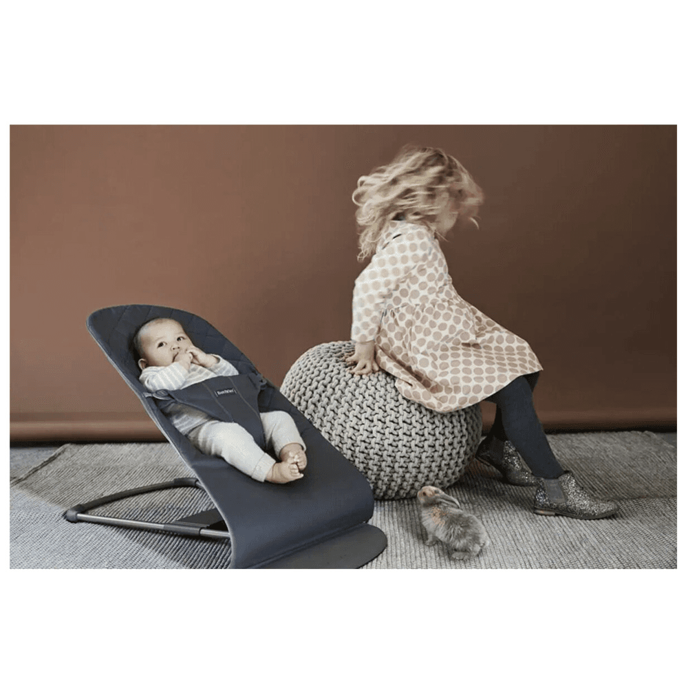 Babybjorn Bouncer Bliss - Cotton (Anthracite)
