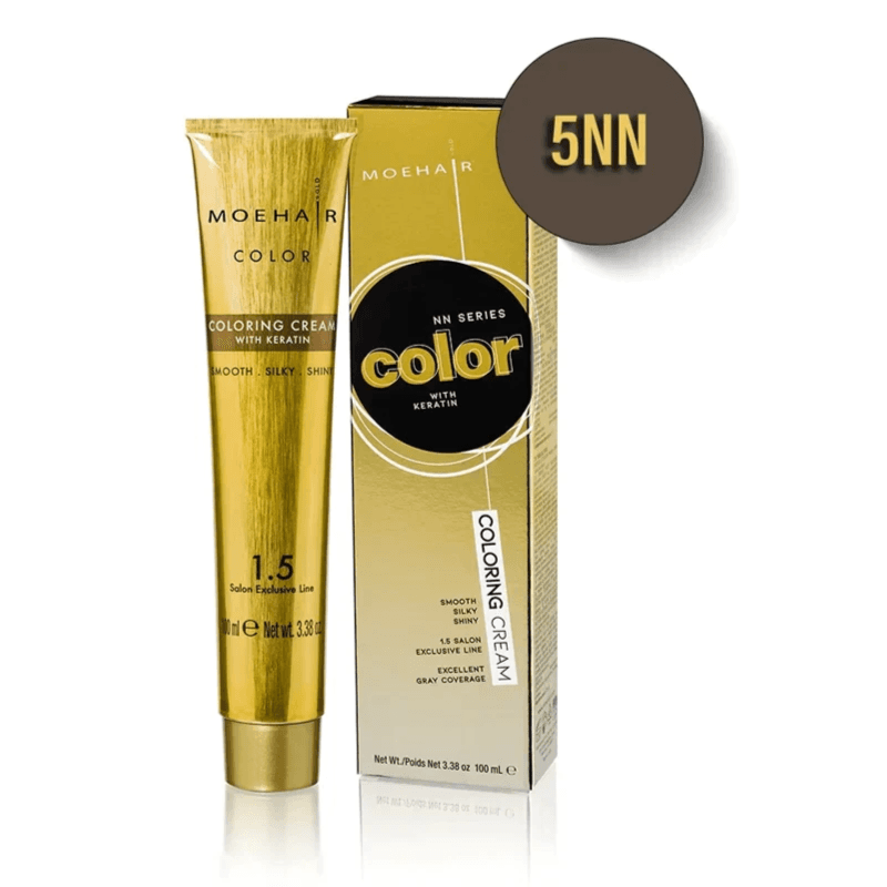 Moehair Color - 5NN Light Brown Intense Hair Color
