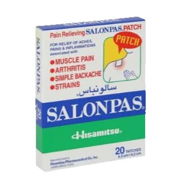 Salonpas Muscular Pain Relief Patch 20 Patches