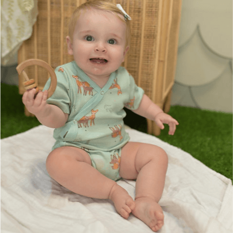 Tickle Tickle Organic Wooden Rattle (Buy 1 Get 1 Free)