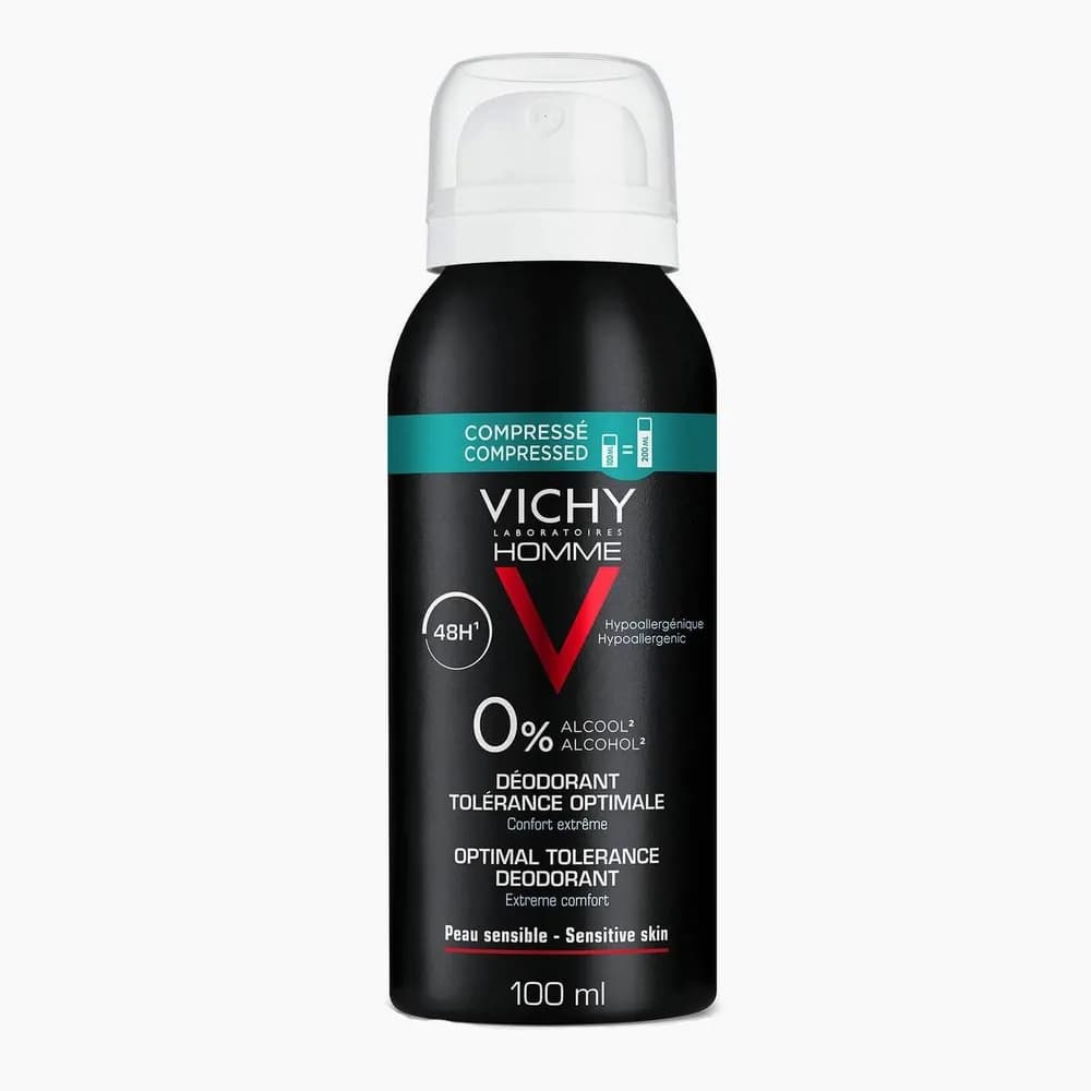 Vichy homme  hypoallergic optimal tolerance deodorant  48 H 100 ML