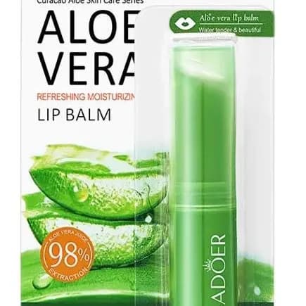 SADOER ALOE VERA REFRESHING MOISTURIZING LIP BALM 2.7GM