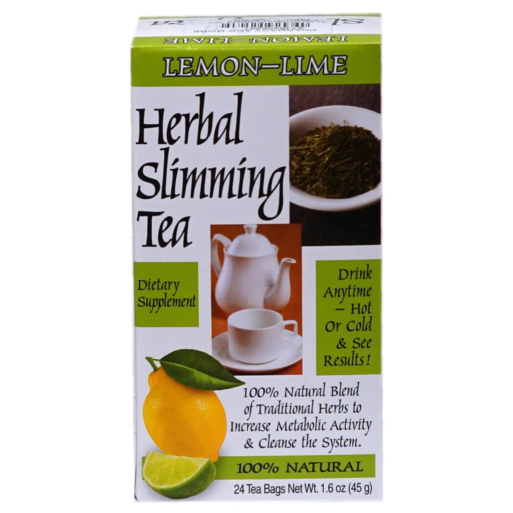 herbal slimming tea lemon lime 24s