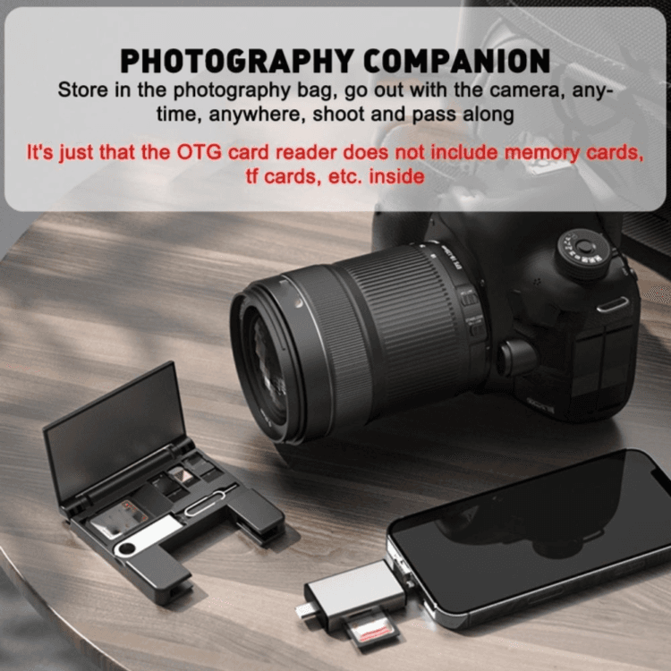 Multifunctional OTG Card Reader 7 In 1