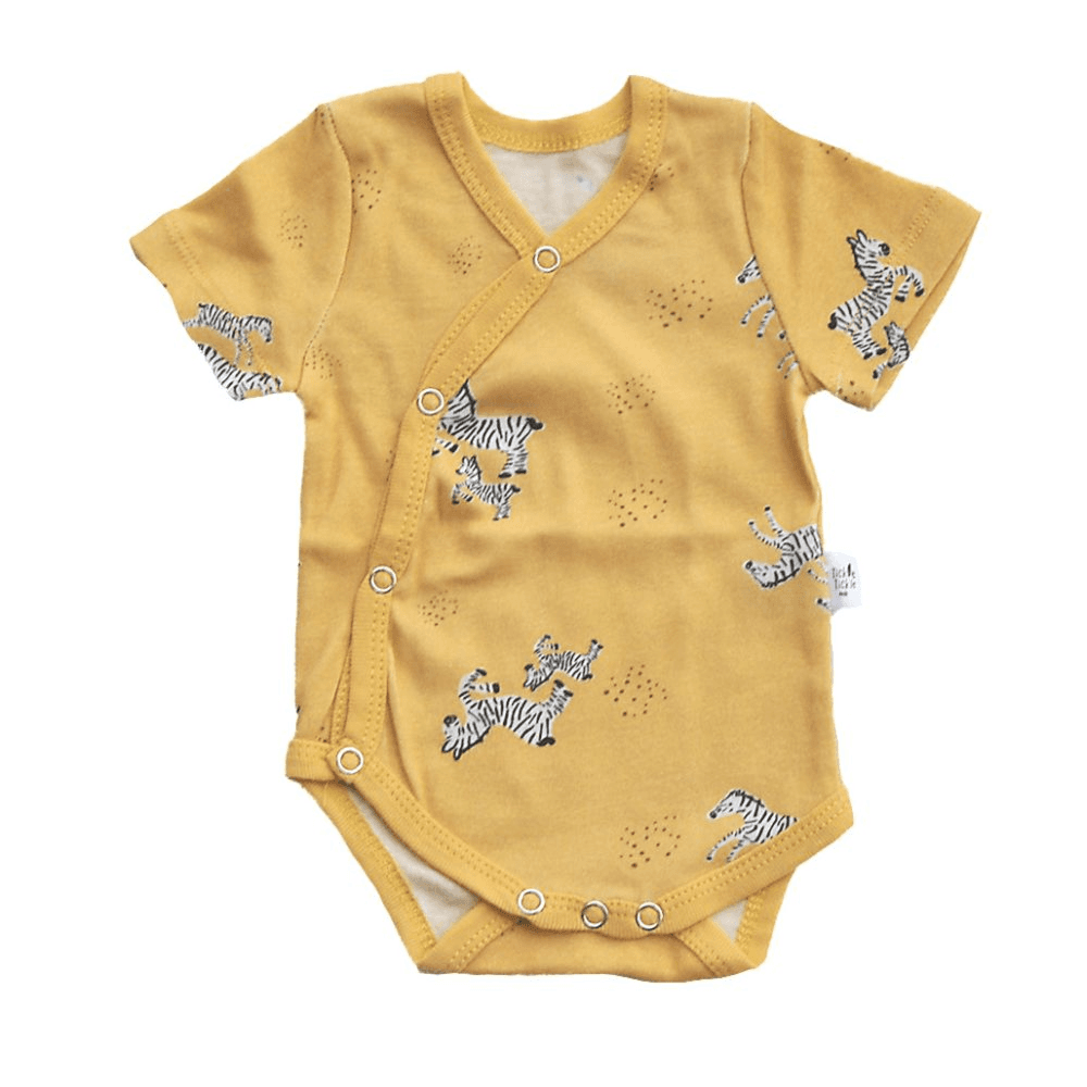 Tickle Tickle Zoe Organic Kimono Style Bodysuit Newborn (Buy 1 Get 1 Free)