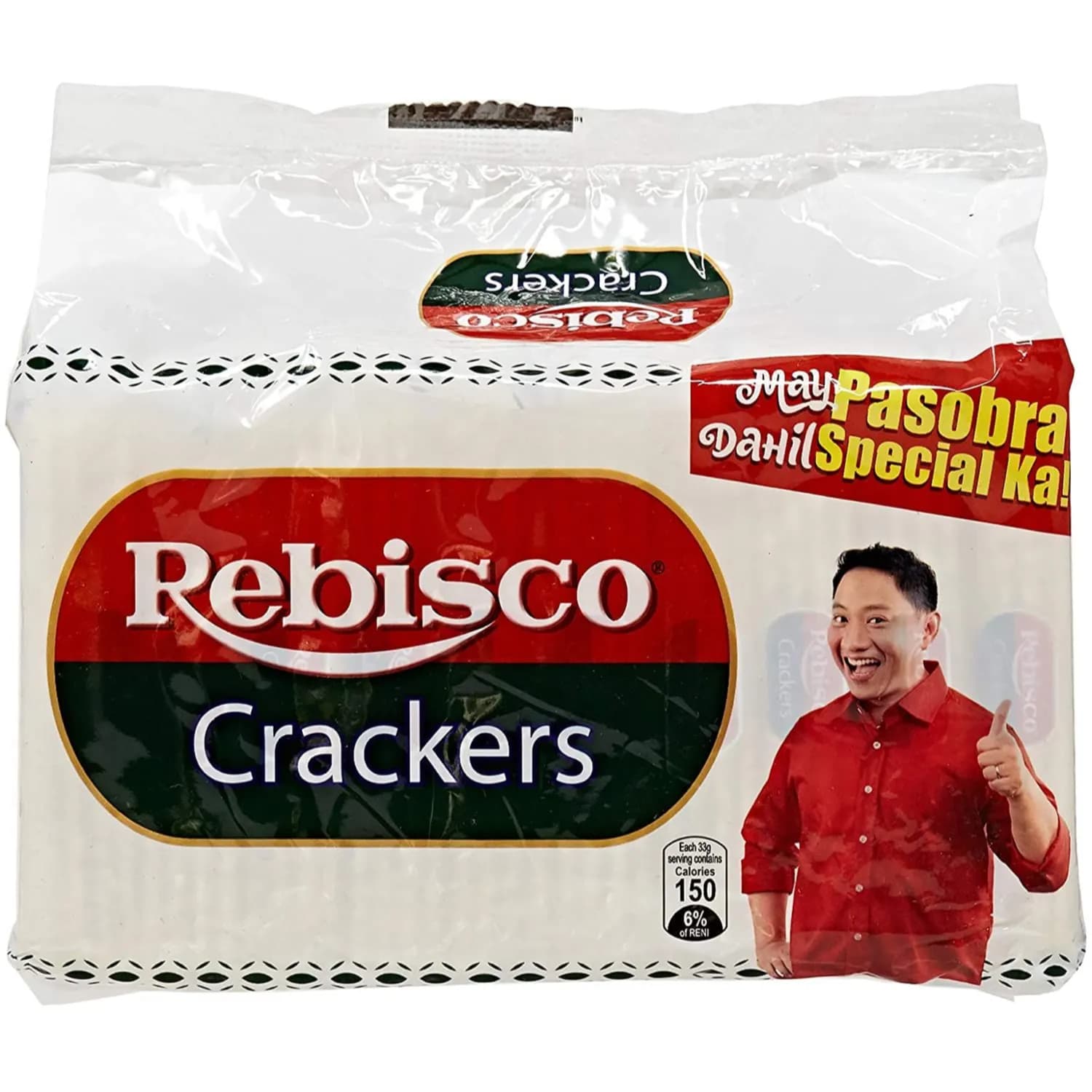 Rebisco Crackers Plain 10x33 Gm