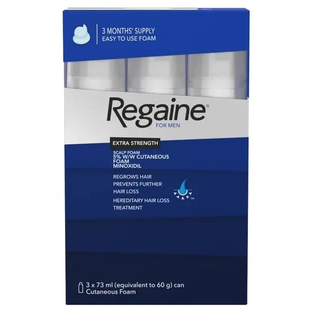 Regaine Foam for Men - 3 Month Supply