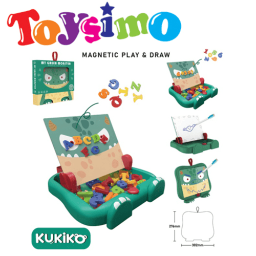 Green Monster Magnetic Play And Learn
