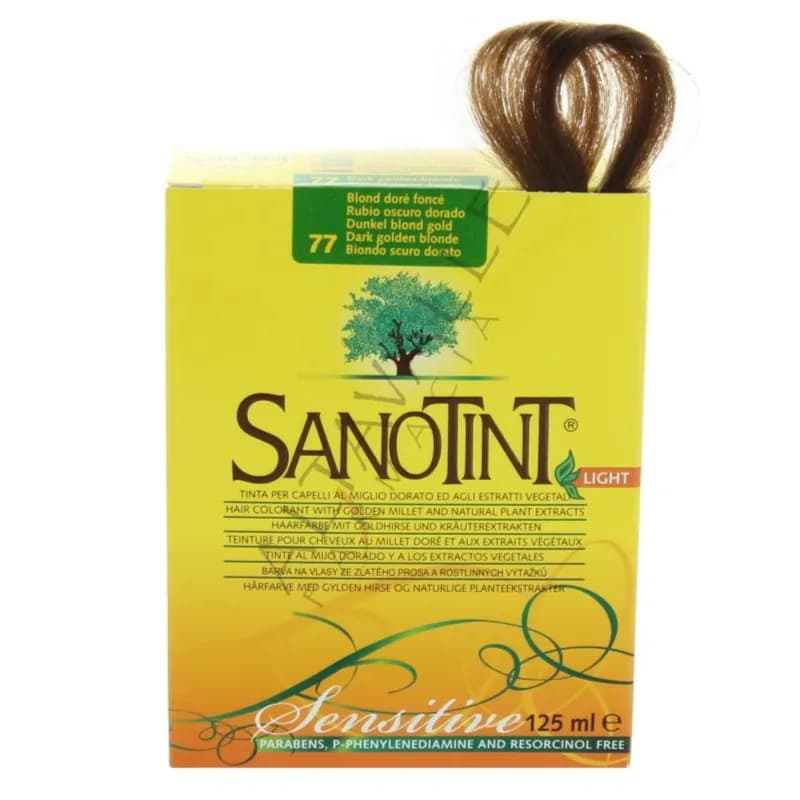 Sanotint Hair Color Dark Golden Blonde(77)-125Ml