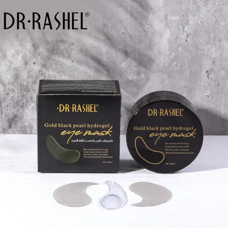 Dr.Rashel Gold Black Pearl Hydrogel Eye Mask - 60Pcs