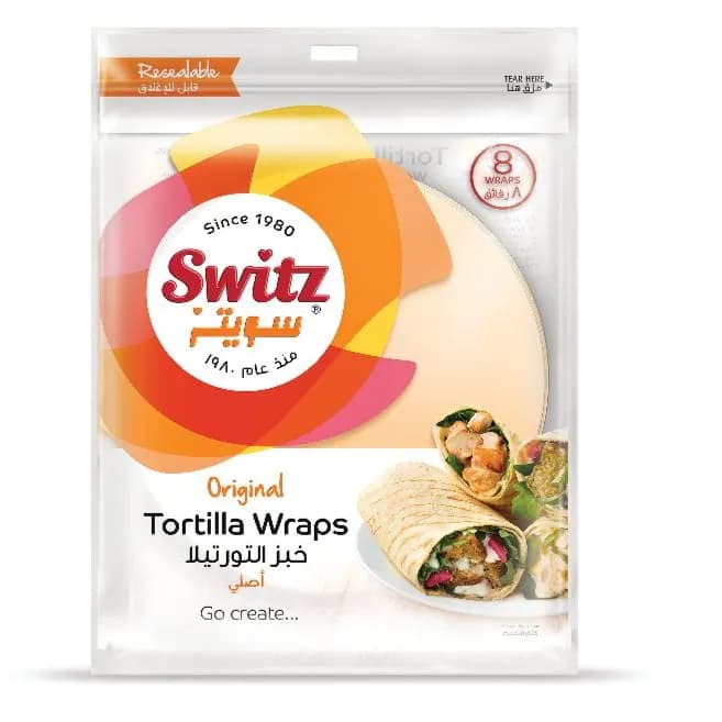 Switz Tortilla 8 Wraps 360 Gm