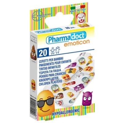 Pharmadoct Children Plasters Emoticon Ref-110925 20pcs