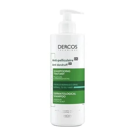 Vichy Dercos Anti-Dandruff Treatment Shampoo Normal to Oily Hair, 390ml