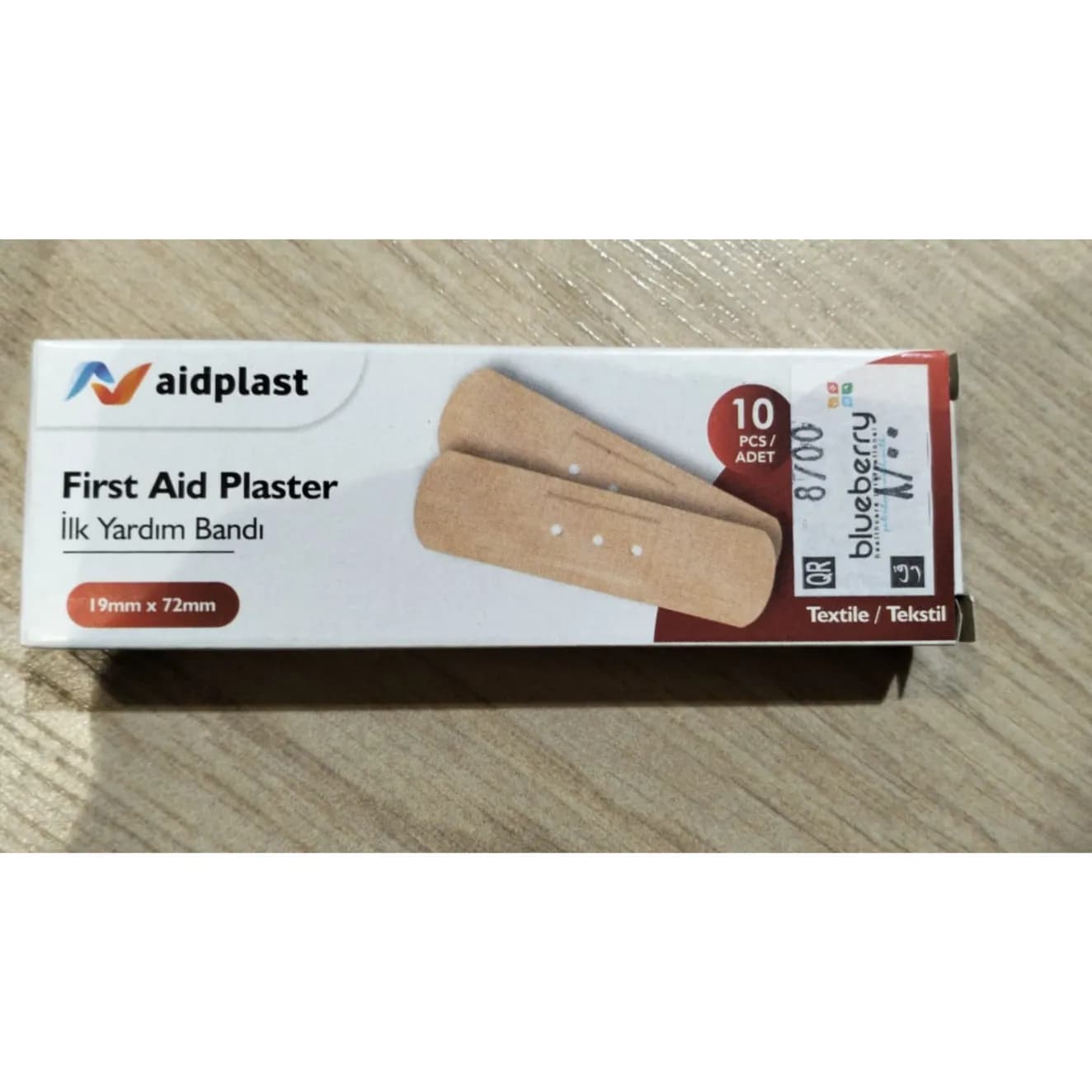 AIDPLAST FIRSTAID PLASTER 18632