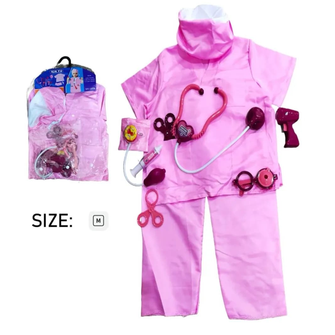 Nurse Costume Medium Size 4-8 Years