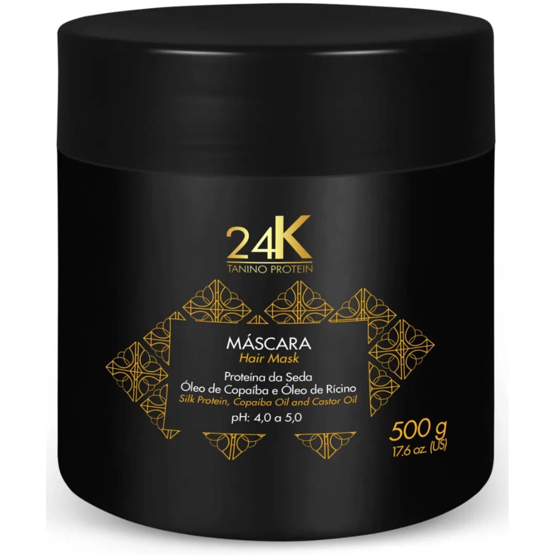 Fit Cosmetics 24k Tanino Protien Mascara Hair Mask