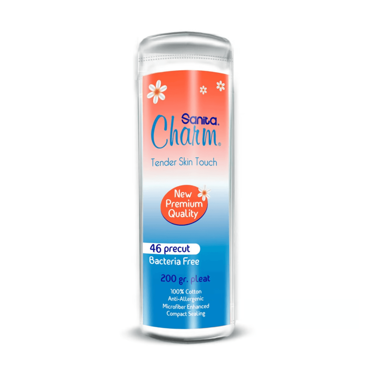 Charm Cotton Pleats 200's