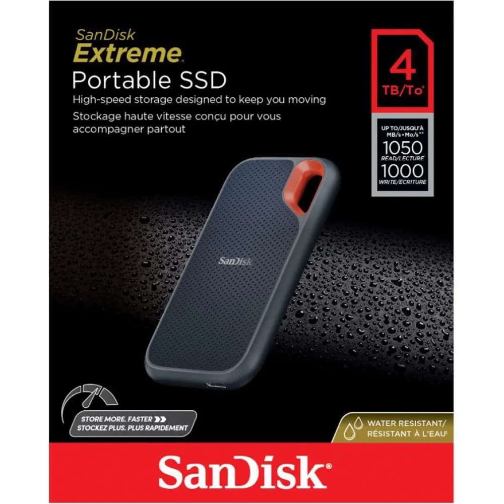 Sandisk Extreme PRO Portable SSD 4TB  (20000MB/s)