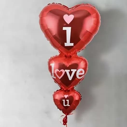 Heart Foil Balloon 58" With Helluim