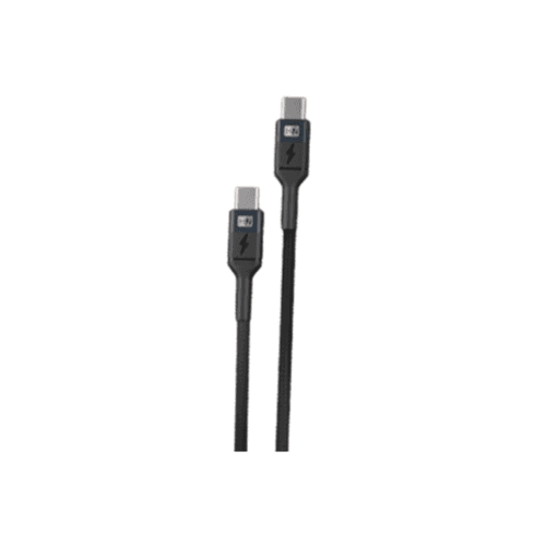 40W Dual PD Fast Charger With 20W C to C & C to Lighting Cable ZA37 Heatz