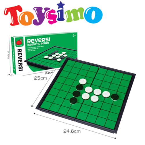 Magnetic REVERSI board game