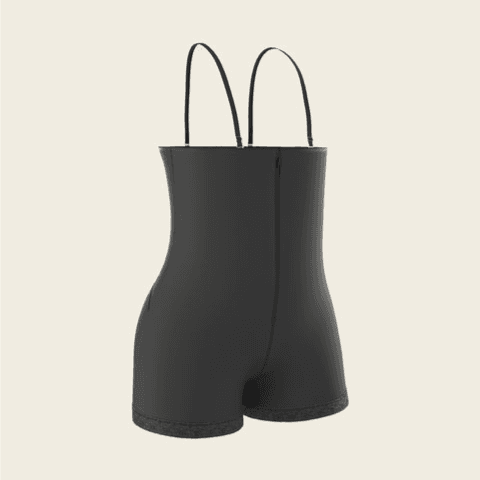 Daily Use Strapless Girdle Short Black - S