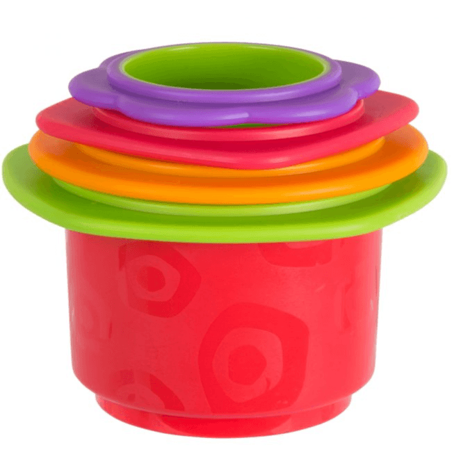 Playgro Chewy Stack And Nest Cups (Buy 1 Get 1 Free)