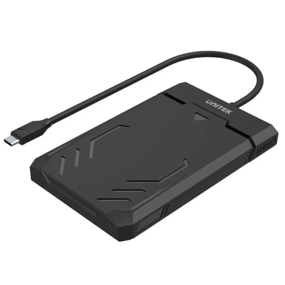 Unitek Y-3036A DiskGuard Raiden 2.5 USB-C to SATA III 2.5 HDD/SSD Hard Disk Enclosure