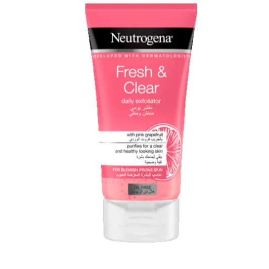 NEUTROGENA FRESH & CLEAR D/EXFOLIATOR