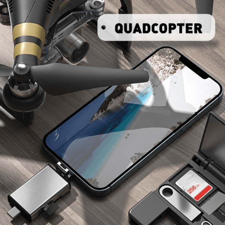 Multifunctional OTG Card Reader 7 In 1