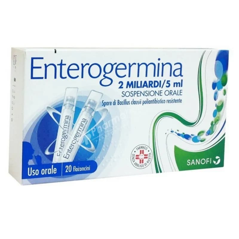 ENTEROGERMINA ORAL SUSPENSION 5ML 20'S