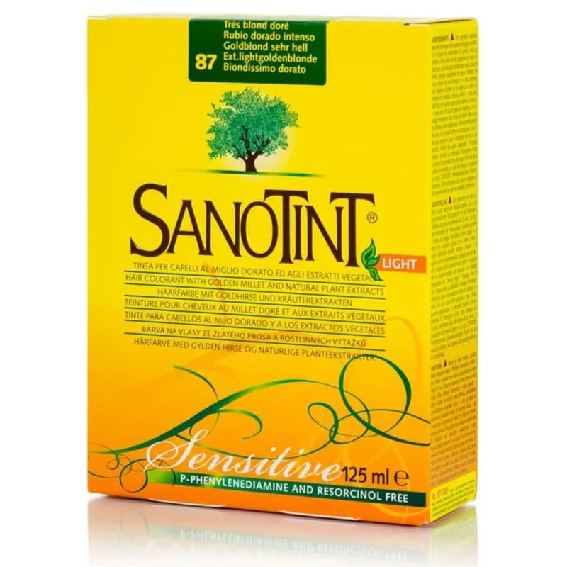 Sanotint Hair Color Extra Light Golden Blonde(87)-125Ml