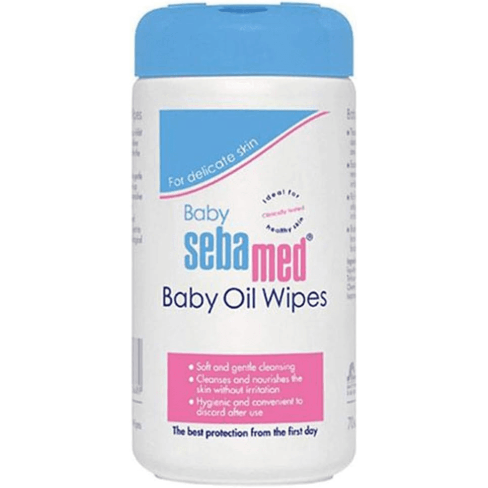 Sebamed Baby Oil Wipes 70 Counts