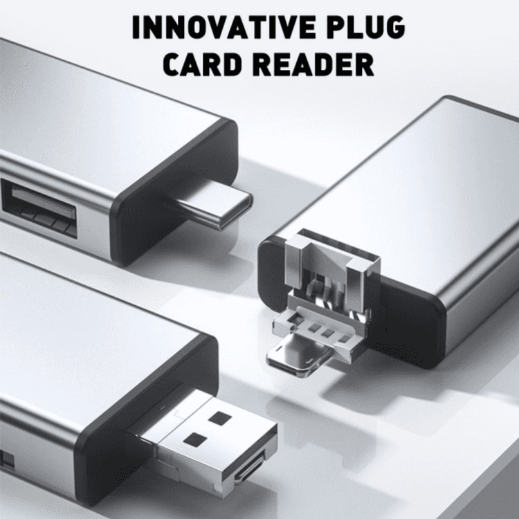 Multifunctional OTG Card Reader 7 In 1