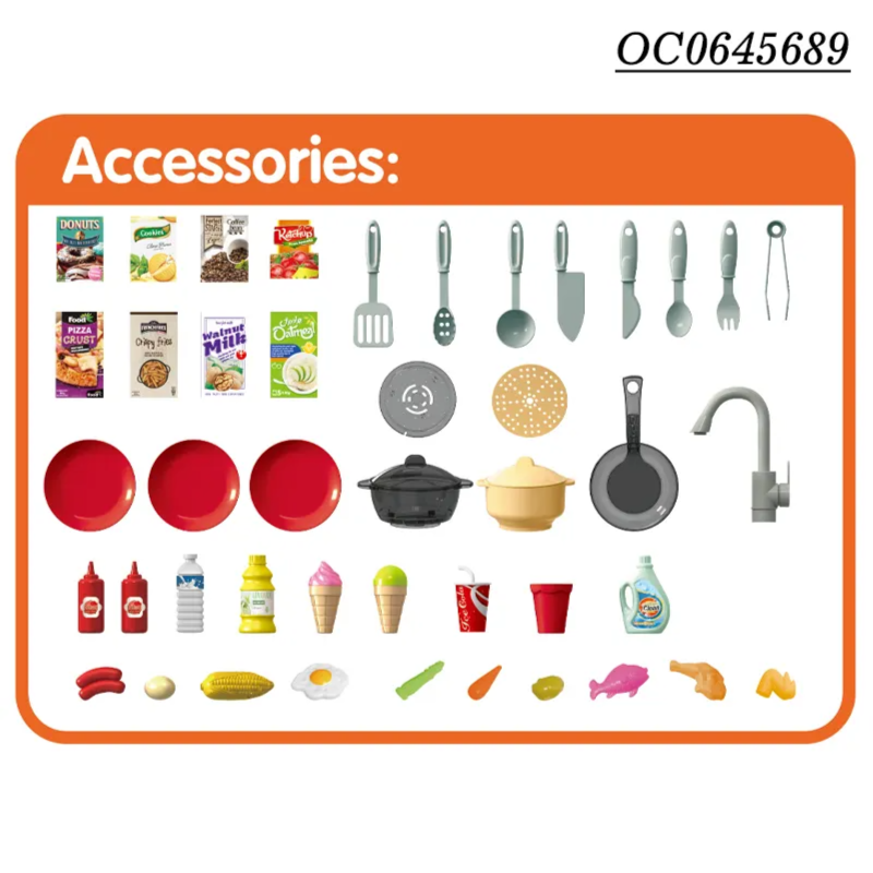 Talented Chef Kitchen Set 83 Cm Height M922135