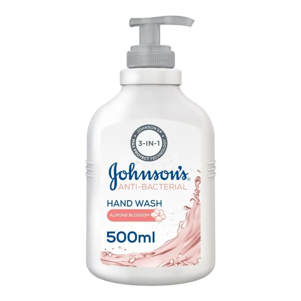 JOHNSON AND JOHNSON HAND WASH ANTIBACTERIAL 500ML