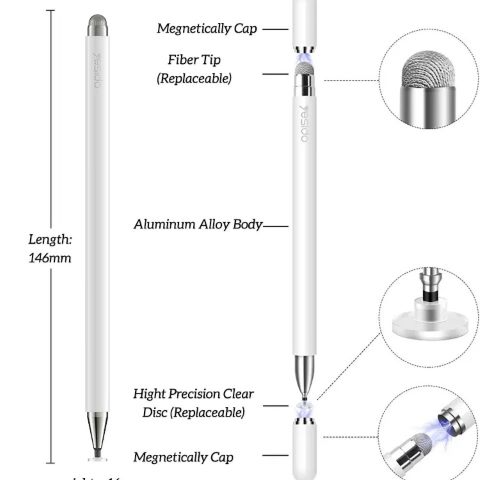 YESIDO - CAPACITIVE STYLUS PEN (ST02)