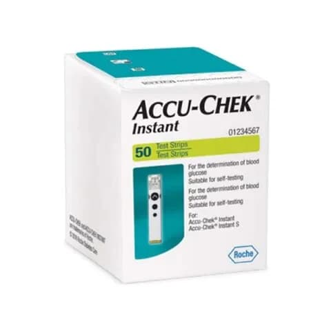 Accu Chek Instant Strips 50'S