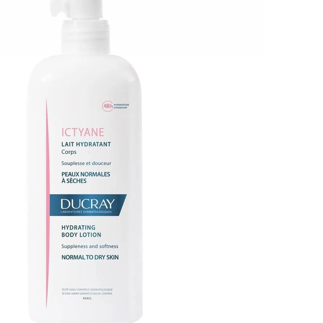 Ducray ictyane hydrating body lotion for normal to dry skin 400 ml