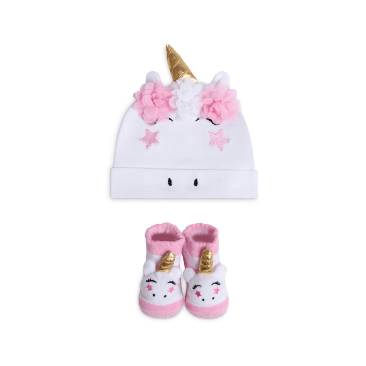 Mothers Choise Baby Hat & Socks Set. - 1 (Buy 1 Get 1 Free)