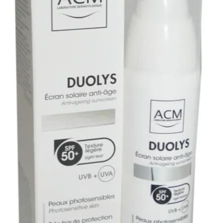 ACM Duolys Sunscreen Anti Ageing SPF 50+ Light Text 50ML