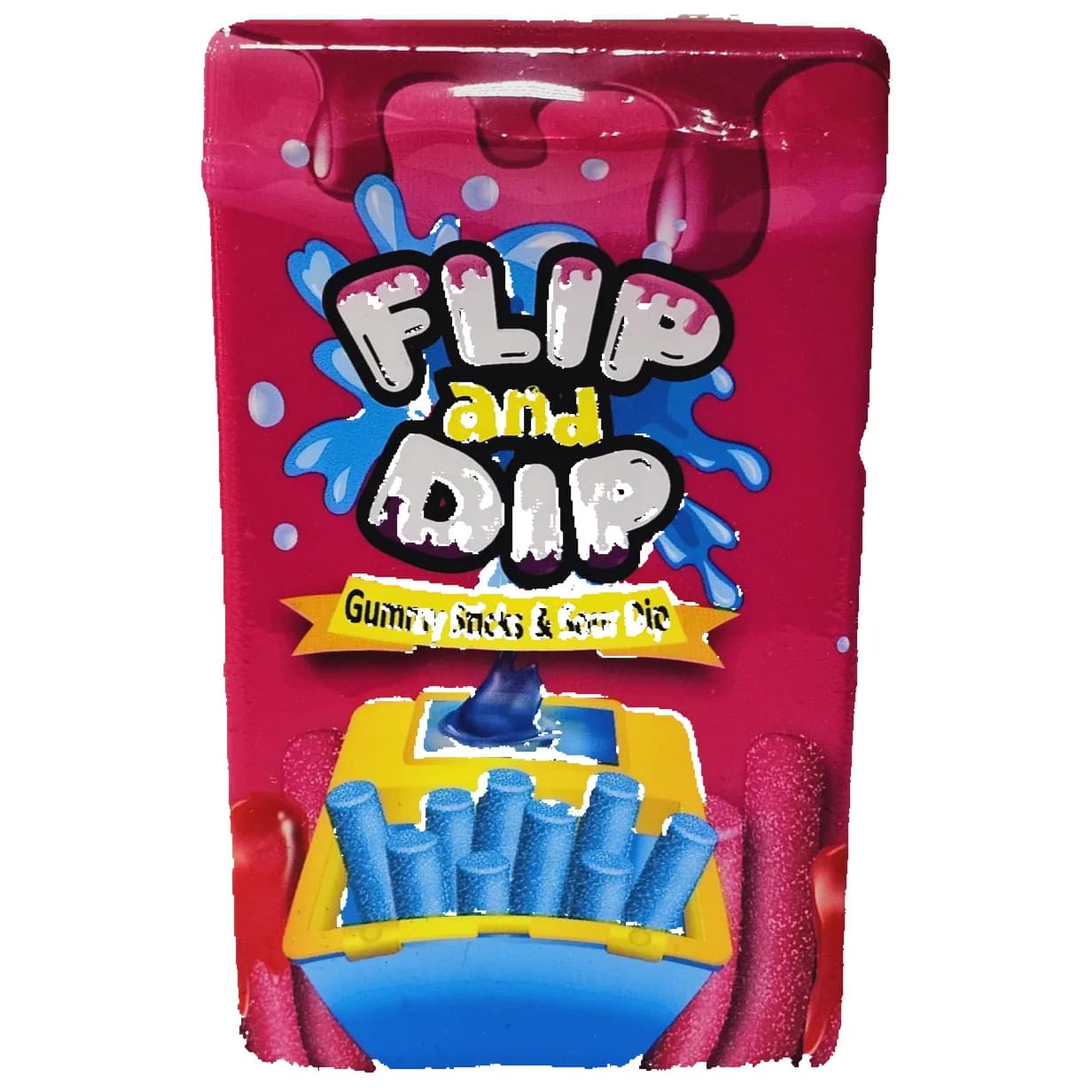 Flip Dip Candy Gummy Sticks