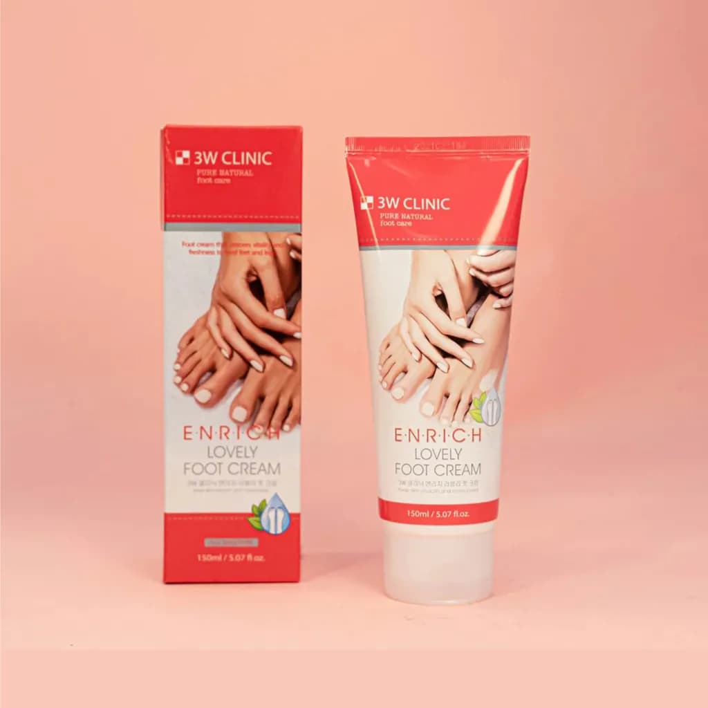 3W Clinic Enrich Lovely Foot Cream 150ml