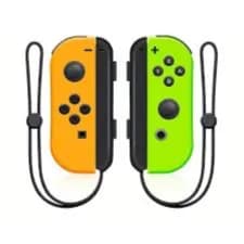 Nintendo Joy Con Green+Orange