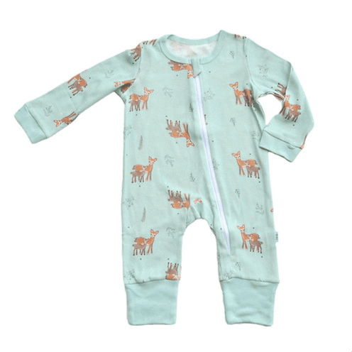 Tickle Tickle Dasher Zipup Organic Sleepsuit 1-3 Months (Buy 1 Get 1 Free)